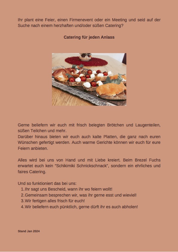 Catering Buch